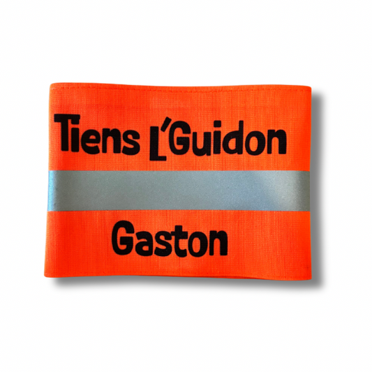 Serre pantalon message - Tiens l'guidon Gaston