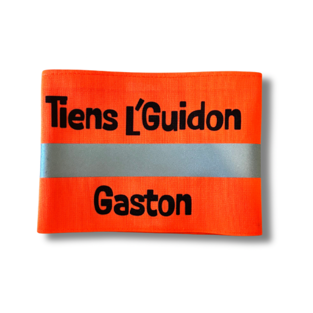 Serre pantalon message - Tiens l'guidon Gaston