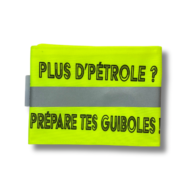 Serre pantalon message - Plus d'pétrole ? Prépare tes guiboles