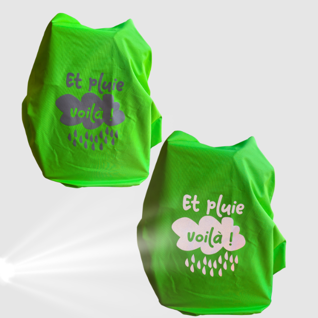 Couvre-sac imperméable - Et pluie voilà