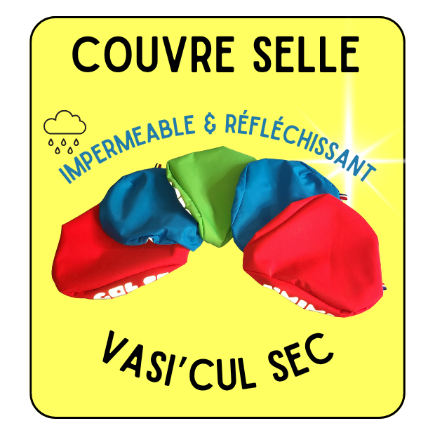 Couvre selle imperméable - Vasi'Cul Sec