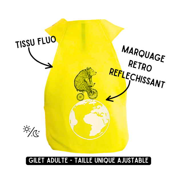 Gilet Adulte Essentiel - Ours