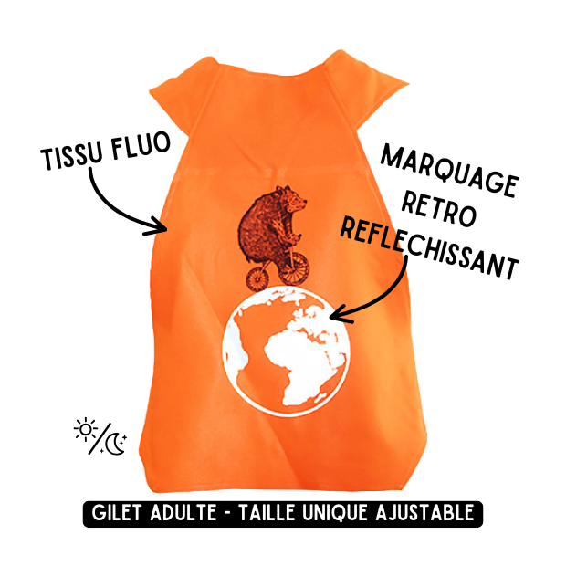 Gilet Adulte Essentiel - Ours
