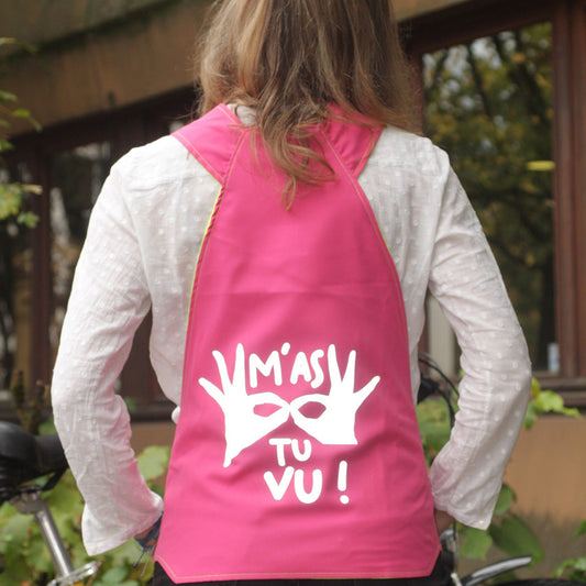 Gilet fluo réversible - M'as-tu vu ?! Je te vois