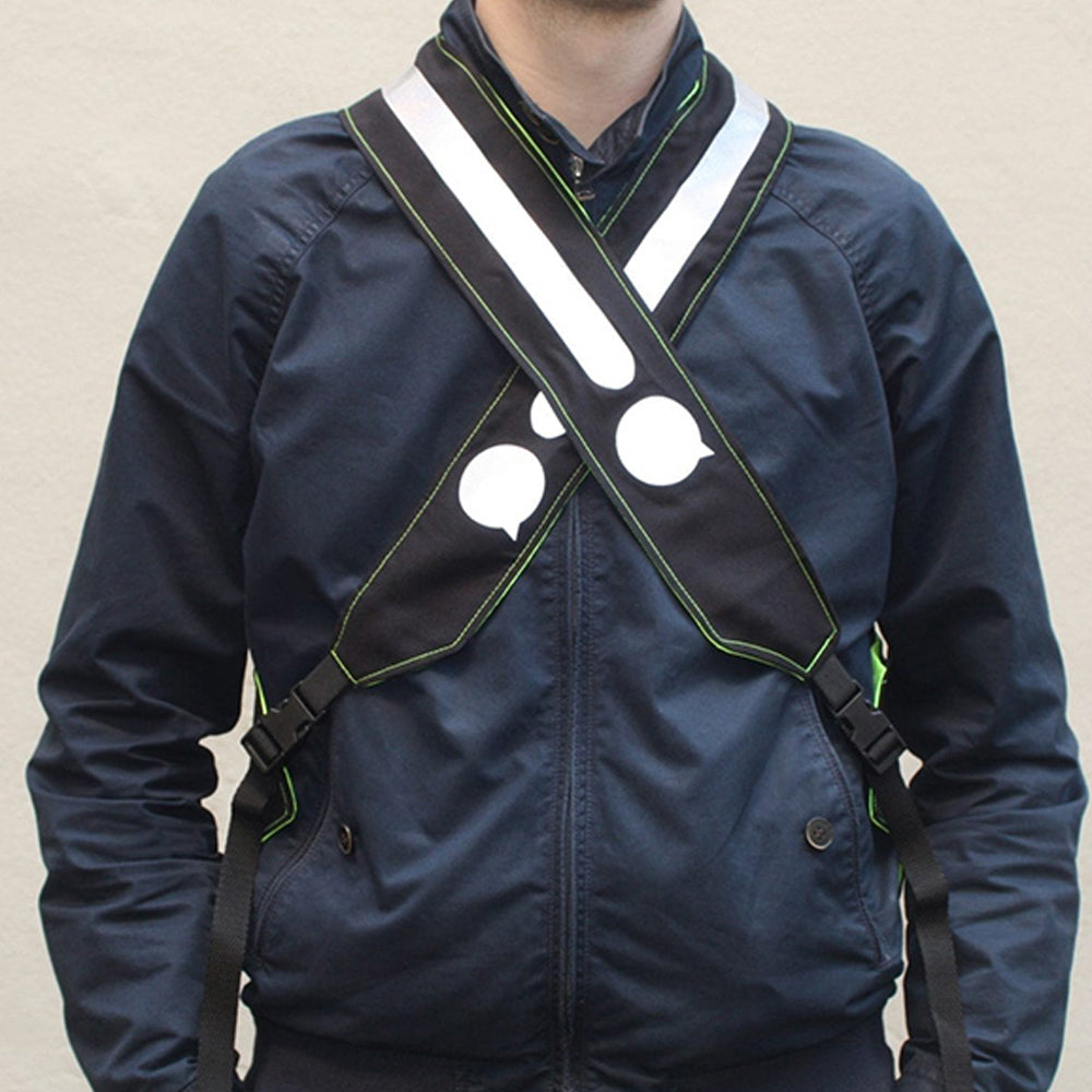 Gilet fluo réversible - Live to ride & Ride to live