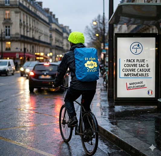 Pack Pluie - Bien vu.e & Au sec ☔️