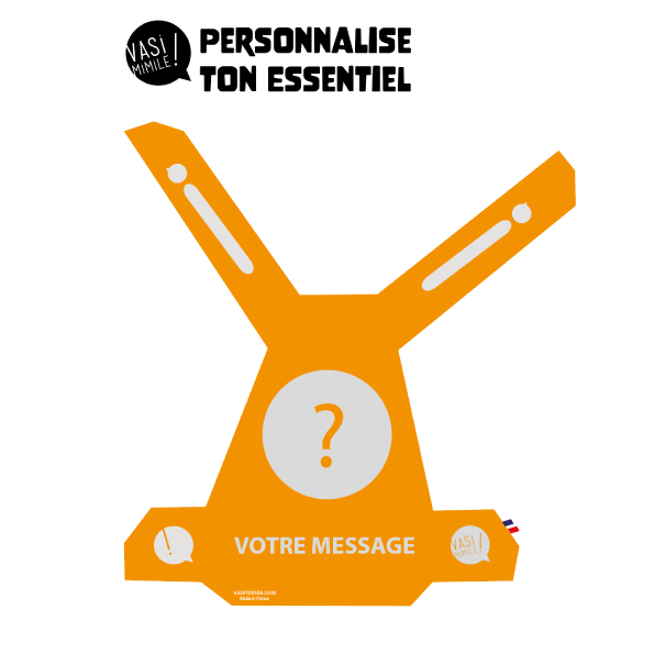 Personnalise ton gilet fluo adulte