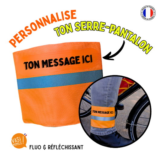 Personnalise ton Serre-pantalon