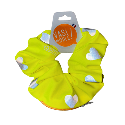 Chouchou Poche Secrète - Coeurs