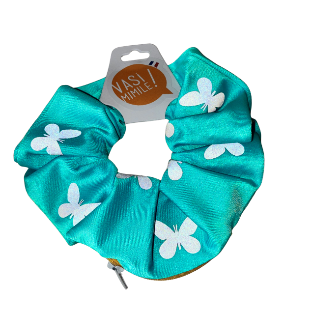 Chouchou Poche Secrète - Papillons