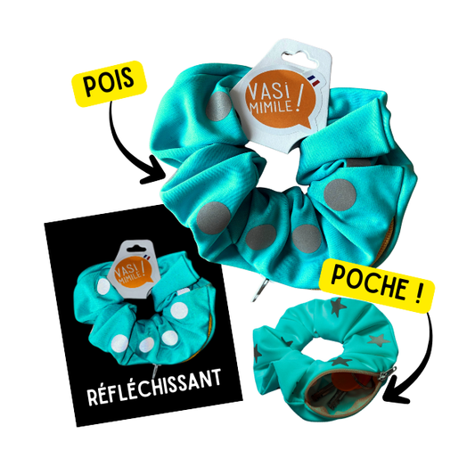 Chouchou Poche Secrète - Pois