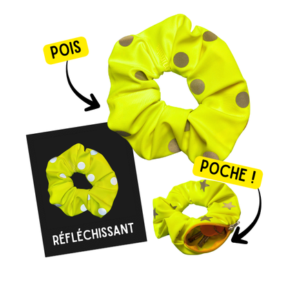 Chouchou Poche Secrète - Pois