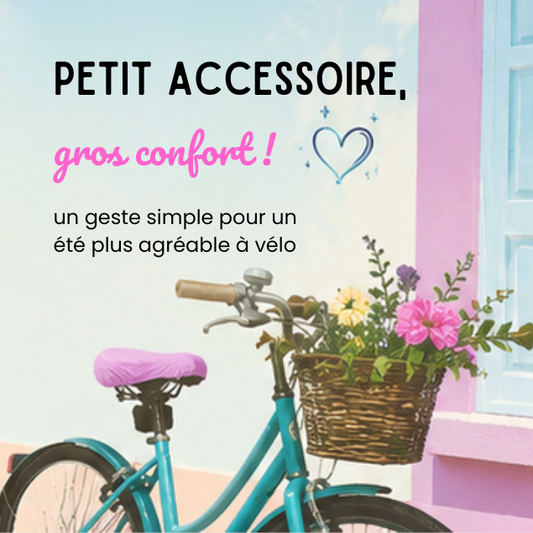 Couvre selle réversible - spécial été