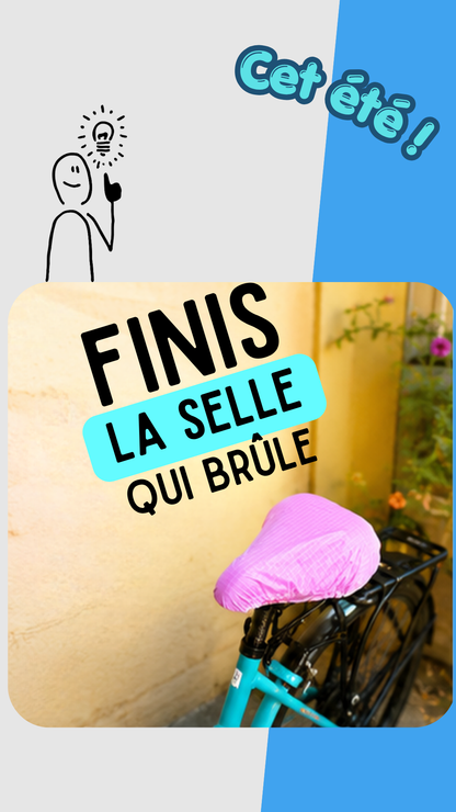Couvre selle réversible - spécial été
