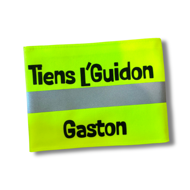 Serre pantalon message - Tiens l'guidon Gaston