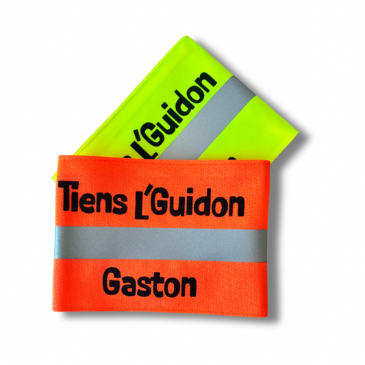 Serre pantalon message - Tiens l'guidon Gaston