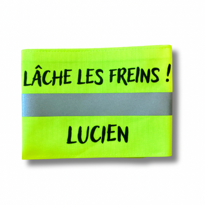 Serre pantalon message - Lâche les freins Lucien !