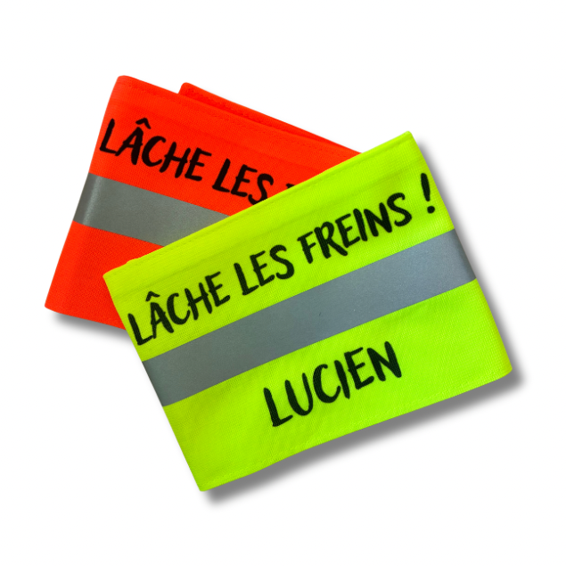 Serre pantalon message - Lâche les freins Lucien !