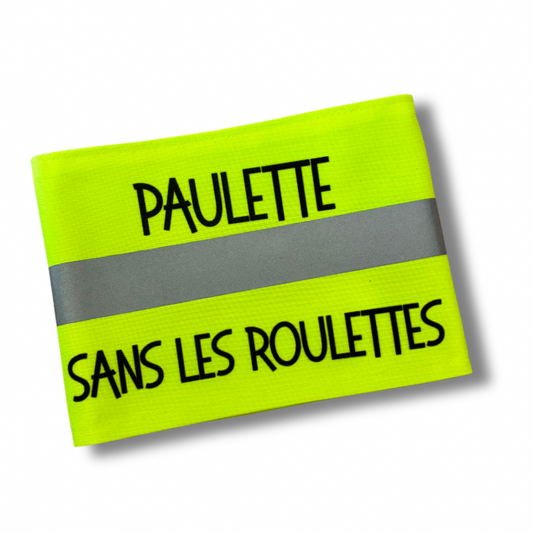Serre pantalon message - Paulette sans roulettes
