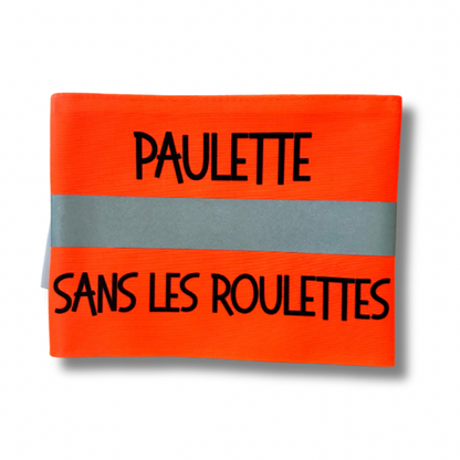 Serre pantalon message - Paulette sans roulettes