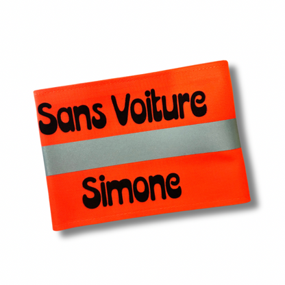 Serre pantalon message - Sans voiture Simone