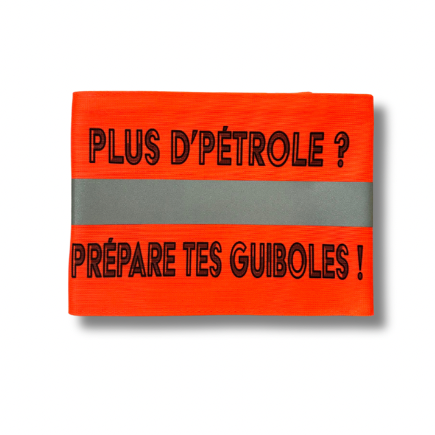 Serre pantalon message - Plus d'pétrole ? Prépare tes guiboles
