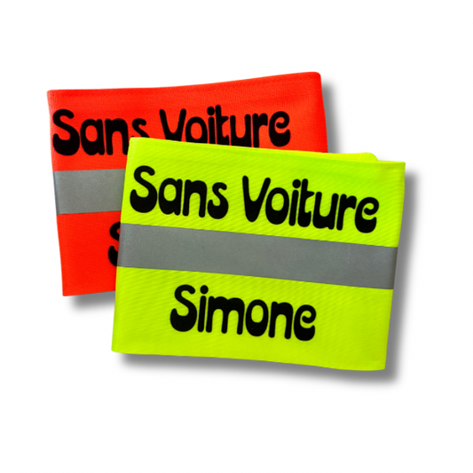 Serre pantalon message - Sans voiture Simone