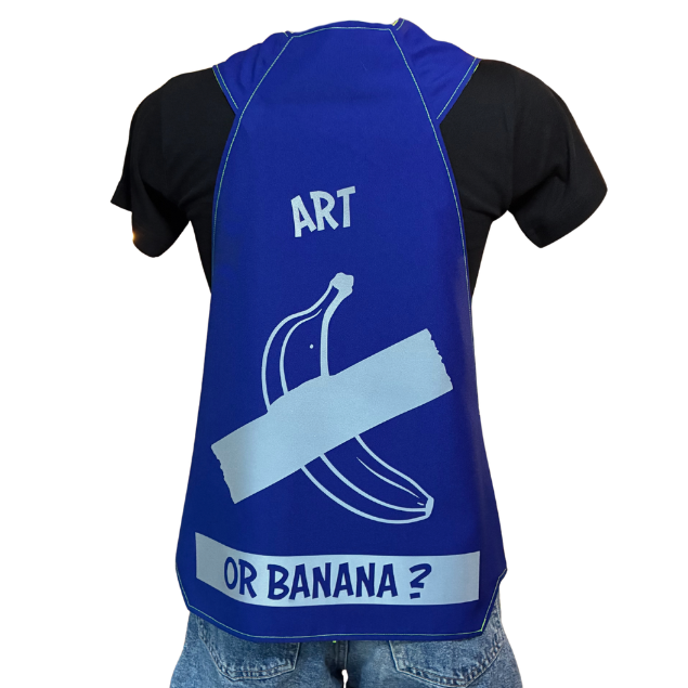 Gilet fluo réversible - Art Banana Indigo