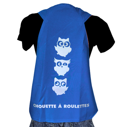 Gilet adulte réversible - Indigo & Jaune fluo - Choisis tes motifs
