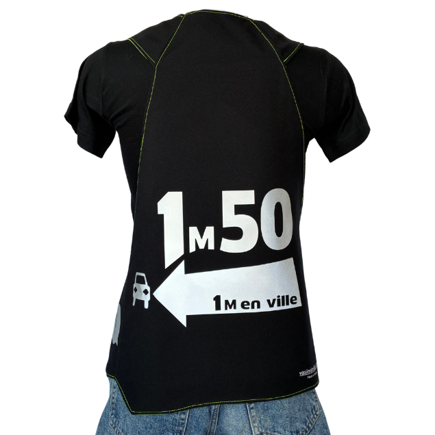Gilet fluo réversible - 1m50 & Ampoule Noir