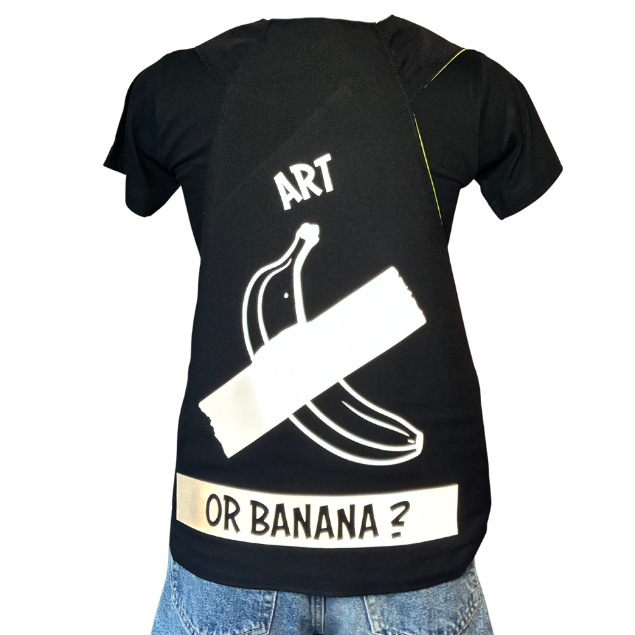 Gilet fluo réversible - Art Banana Noir