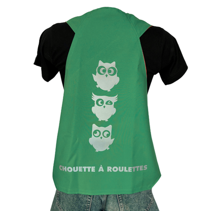 Gilet adulte réversible - Vert & Jaune fluo - Choisis tes motifs