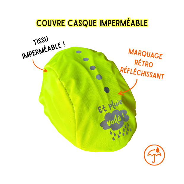 Couvre casque imperméable - Vasi'Tufrizz