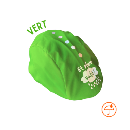 Couvre casque imperméable - Vasi'Tufrizz Vert