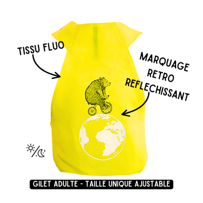 Gilet Adulte Essentiel - Ours