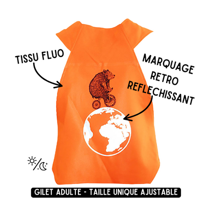 Gilet Adulte Essentiel - Ours
