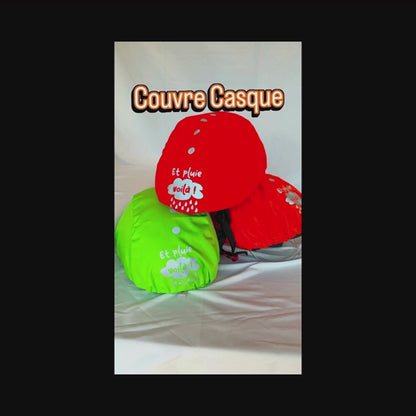 Couvre casque imperméable - Vasi'Tufrizz Bleu