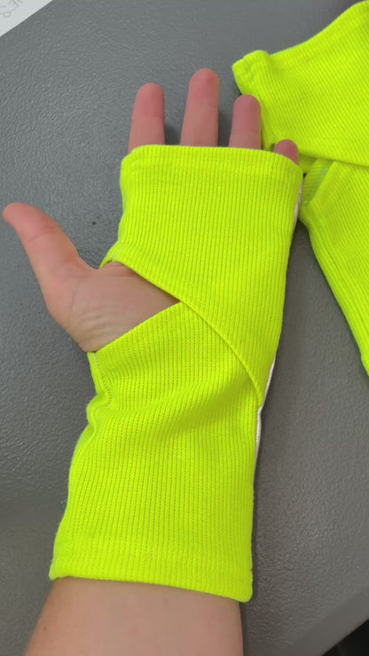 Mitaines - surgants - fluo et réfléchissant