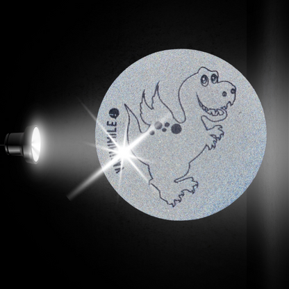 Sticker réfléchissant repositionnable et indéchirable - Dragon