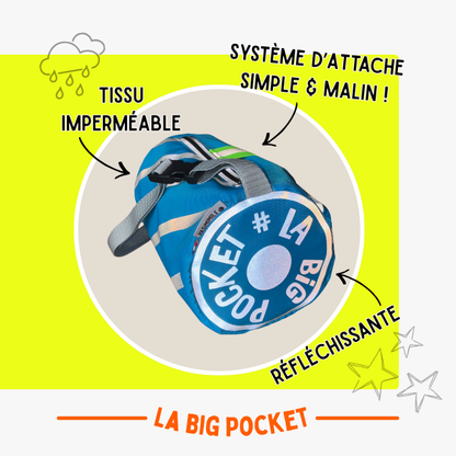 Sacoche guidon 2 en 1 - Rayures
