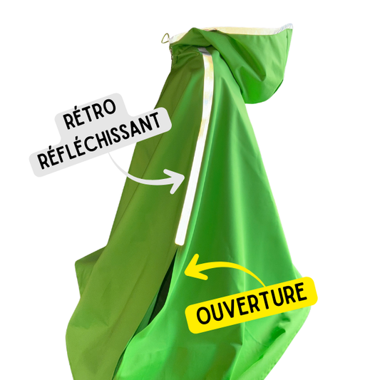 Cape de pluie - Vasi'Osec Vert