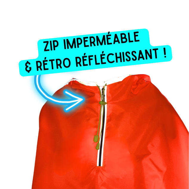 Cape de pluie - Vasi'Osec Orange