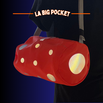 Sacoche guidon 2 en 1 - Petits pois