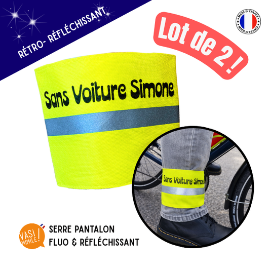 Lot de 2 Serre-pantalons - Simone