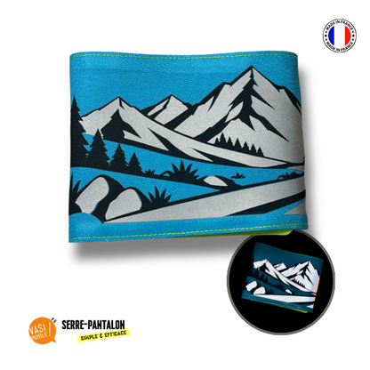 Serre pantalon fantaisie réfléchissant - Montagne