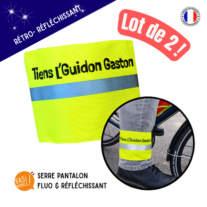 Lot de 2 Serre-pantalons - Gaston