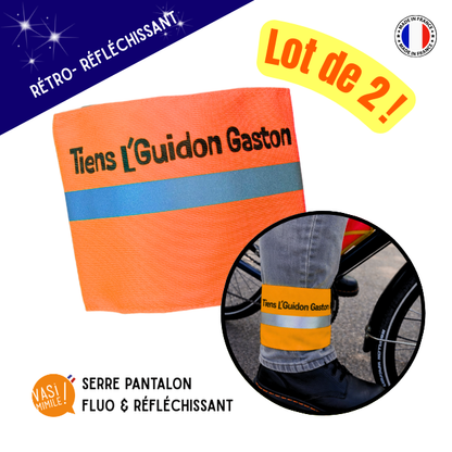 Lot de 2 Serre-pantalons - Gaston